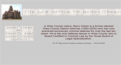 Desktop Screenshot of barrysgreen.com